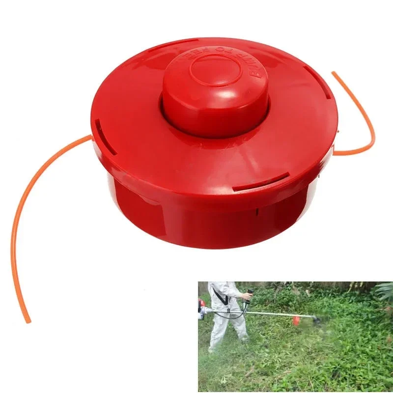 Imagem -05 - Universal Nylon Grass Trimmer Cabeça Krachtige Bump Spool Cortador de Escova Cortar a Corda Cor Aleatória w 24 Milímetros