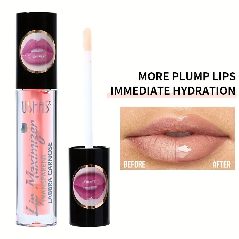 Clear Lip Gloss Hydrates Moisturizer Lasting Moisture Jelly Texture Gloss Reduce Dry Lip Balm