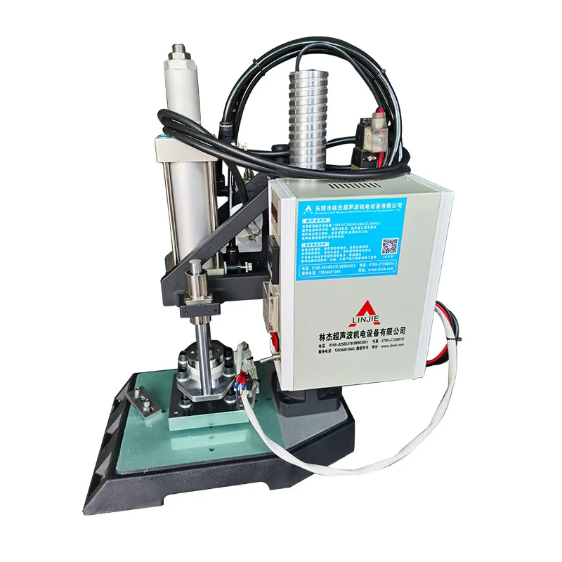 Linjie Single Column Multifunctional Leather Plastic Molder 220V 800W Hot Press PVC Welder Heat Melt Molding Pressing Machine