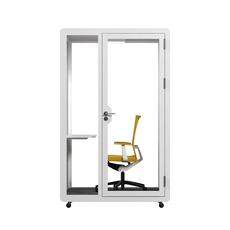 Factory Direct High Quality Silent Modular Privacy Soundproof Room Office Phone Booth Soundproof Pod for Work