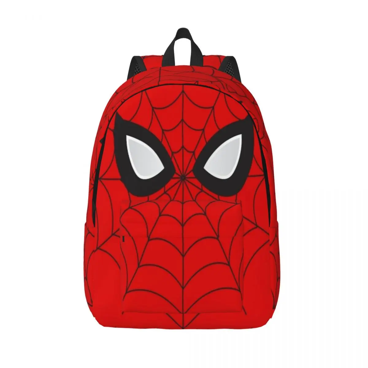 Mask Up Red Spider Web Cartoon Manga Backpack for Preschool Primary School Student Bookbag Boy Girl Kids Daypack Durable