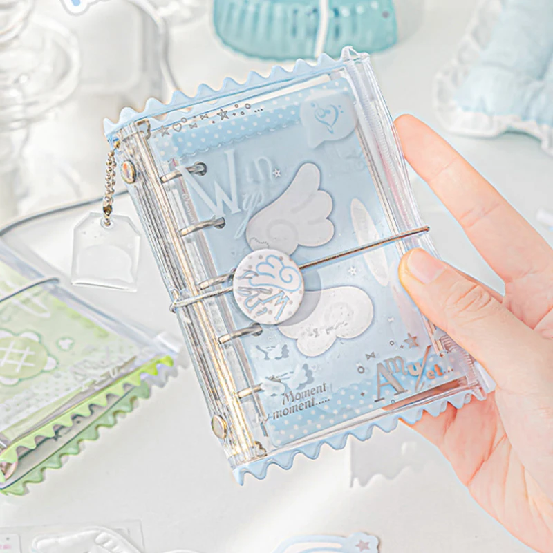 Notatnik w stylu INS w kształcie torebki z cukierkami, dziennik M5, koreański notatnik z luźnymi kartkami, album DIY mini M5, segregator na karty.