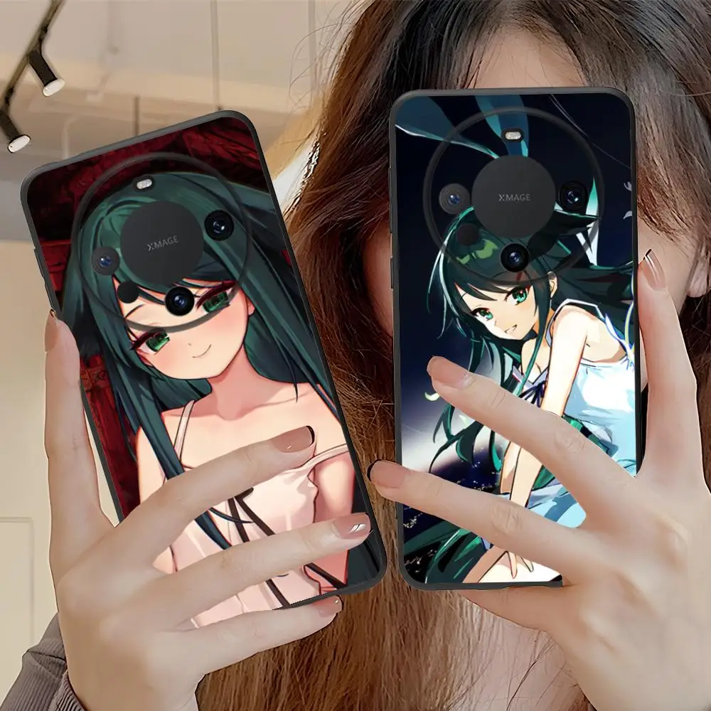 Saya no Uta حافظة هاتف محمول لهاتف هواوي ميت 60 50 40 30 20 10 Pro Plus Lite E 5G غطاء طباعة ملون غطاء هواتف محمولة جميل