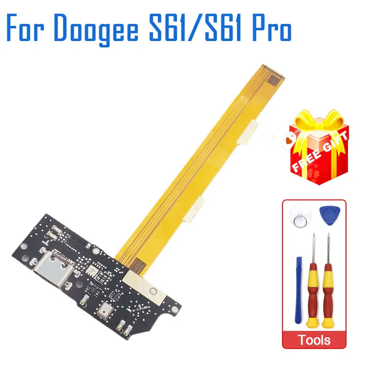 

New Original Doogee S61 USB Board Connect Board Motherboard Main Ribbon Flex Cable FPC Accessories For Doogee S61 Pro Smartphone