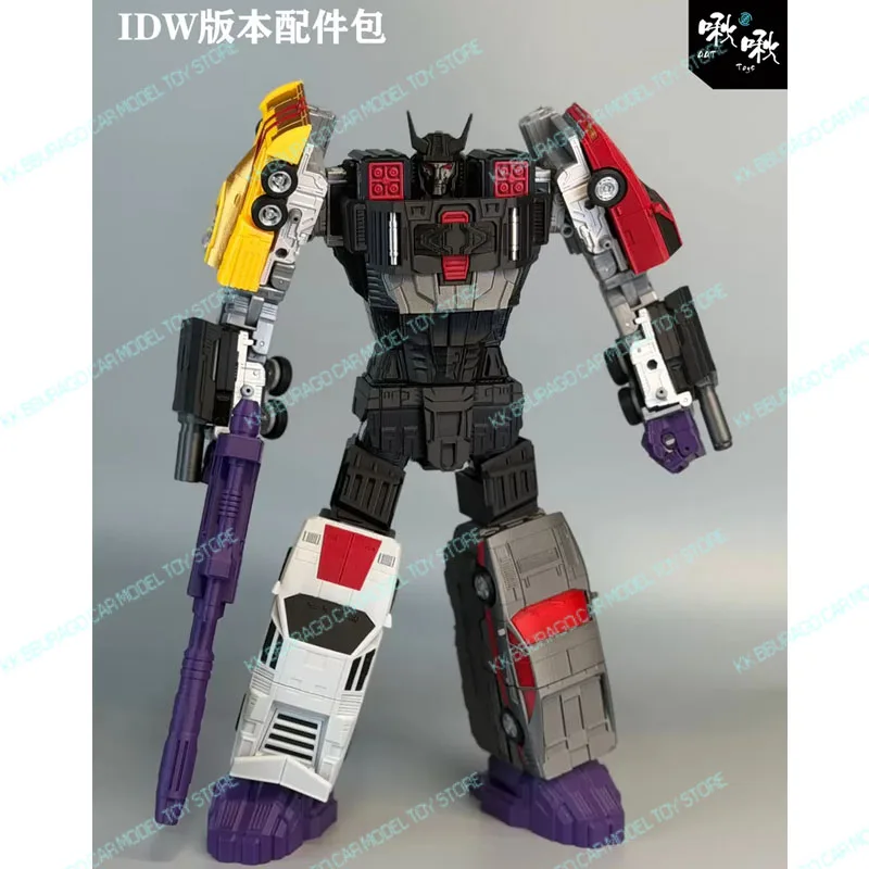 QQT Toys Transformation Legacy Series Menasor Action Figures Accessory IDW Ver Upgrade Kit Liberate Packege 3D Print PLA Model view 5