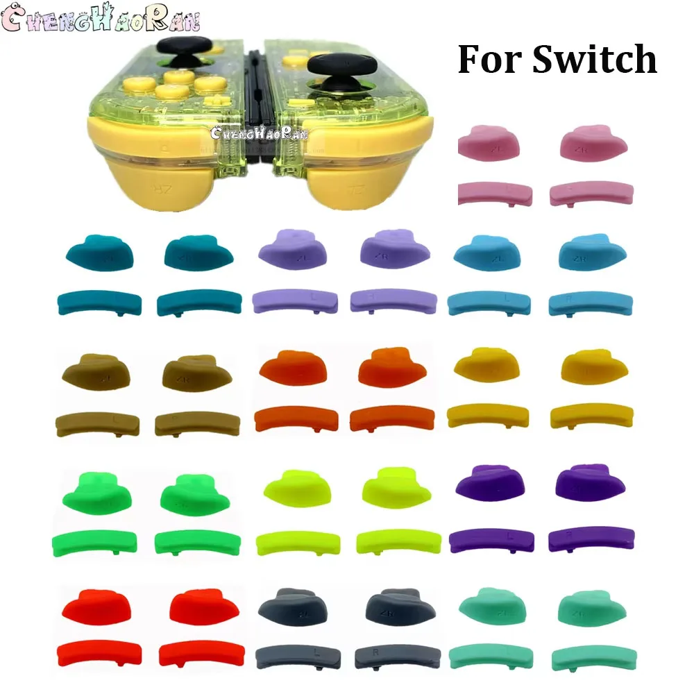 15 kolorów 1x Zestaw przycisków Joycon L R ZR ZL do Switch Joy-Con Lewy Prawy Kontroler LR ZR ZL Zestaw przycisków do kontrolera NS
