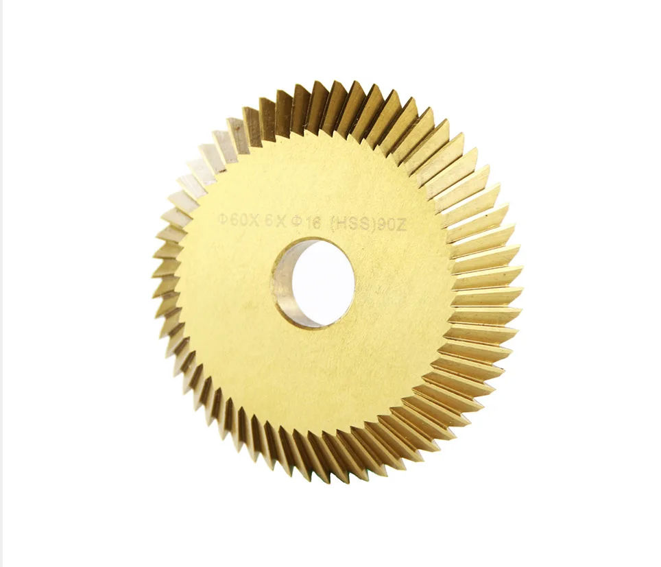 Key Copy Machine 1pc 60x6x16mm 90Teeth HSS Key Machine Cutter Saw Blade Fit on 238BS 2AS Machine for Making Keys