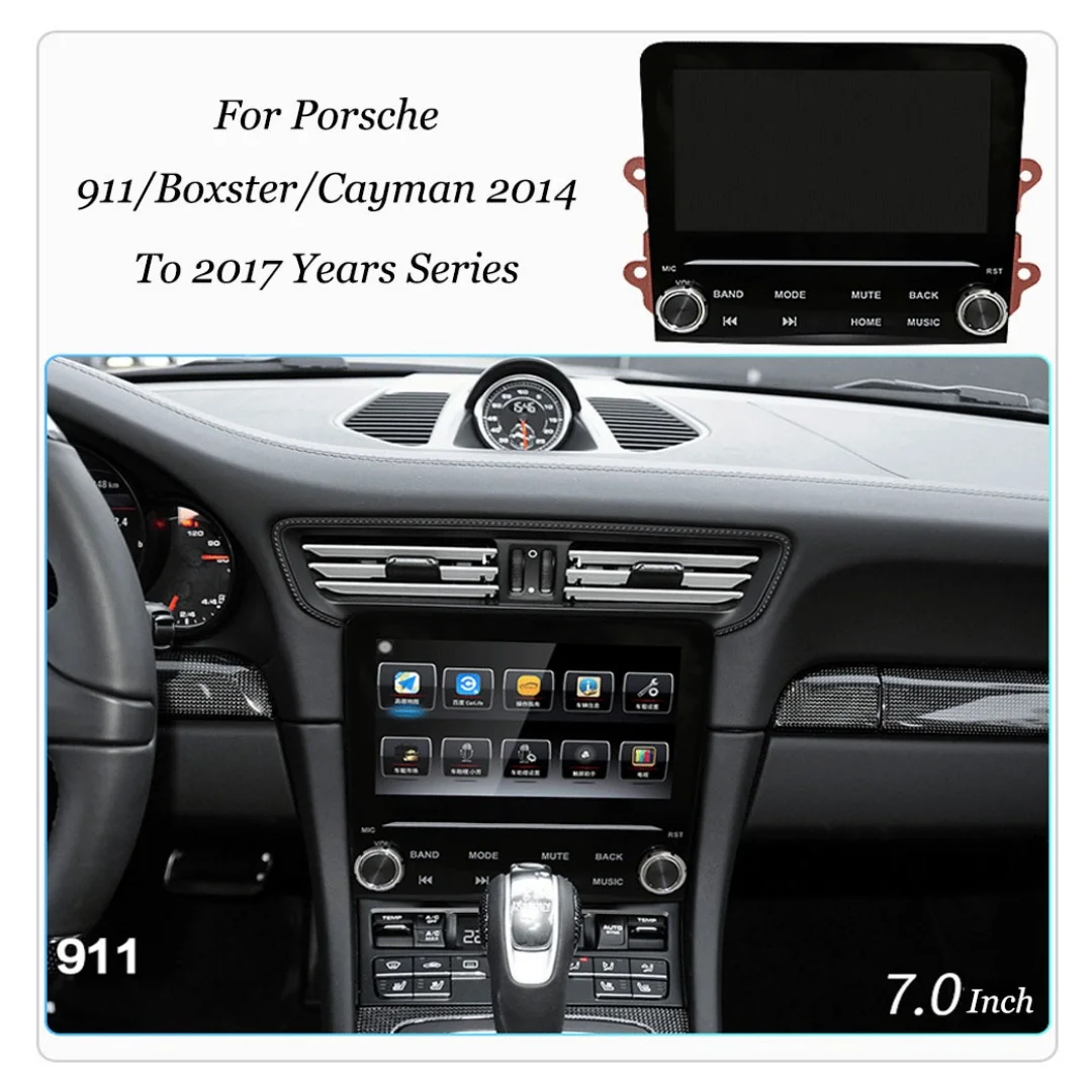 

Android Car Stereo Radio Multimedia Player Head Unit For 2014-2017 Porsche Cayman/Boxster/911 GPS Navigation 4G WIFI Carplay