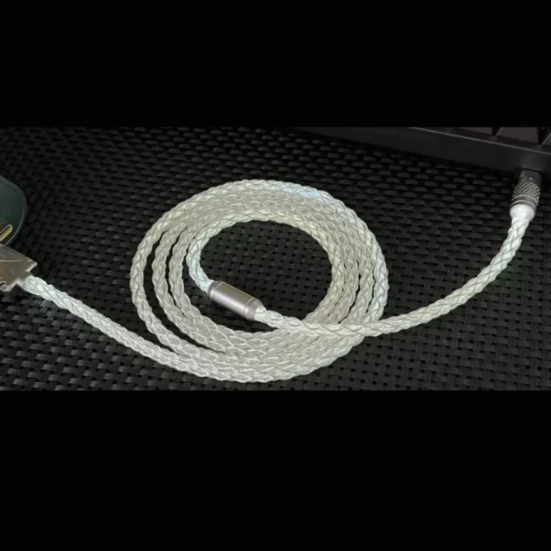 Evening Clouds Aviation Plug Cable Custom Original Handmade 8K Return Rate for Magnetics Switch/Mechanical Keyboard Decoration