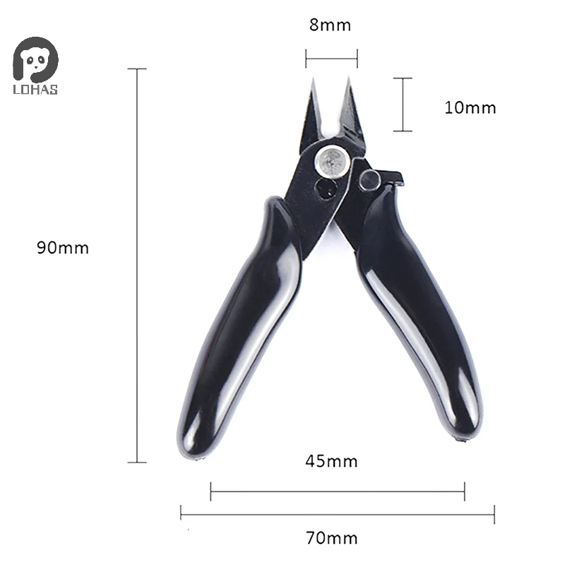 3.5 Inch Diagonal Mini Plier Wire Cutters Electronic Wire Cable Cutter Hand Tool