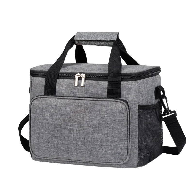 Hot Selling Large Oxford Cloth Insulated Bag Handheld Outdoor Waterproof Picnic Bag Thickened Cooler Ice Pack view 5