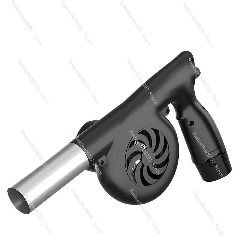 Barbecue blower Outdoor handheld fire rechargeable hair dryer