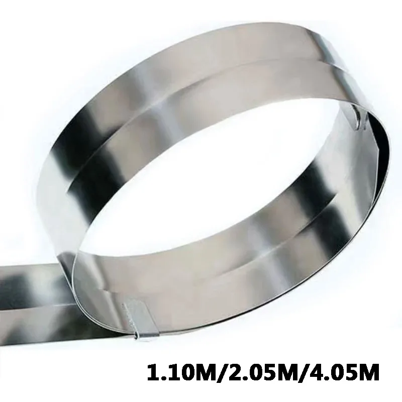 PVC Vinyl Floor Installation Tools - 2.05m Stainless Steel Straight Ruler, Durable Spring Steel Plate Ruler