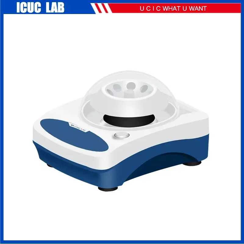 

4000rpm Low SpeedLaboratory Medicial Beauty PCR Plate Micro Mini Centrifuge Machine 0.2ml 0.5ml 1.5ml 2.0ml Angle Rotor HL-4K