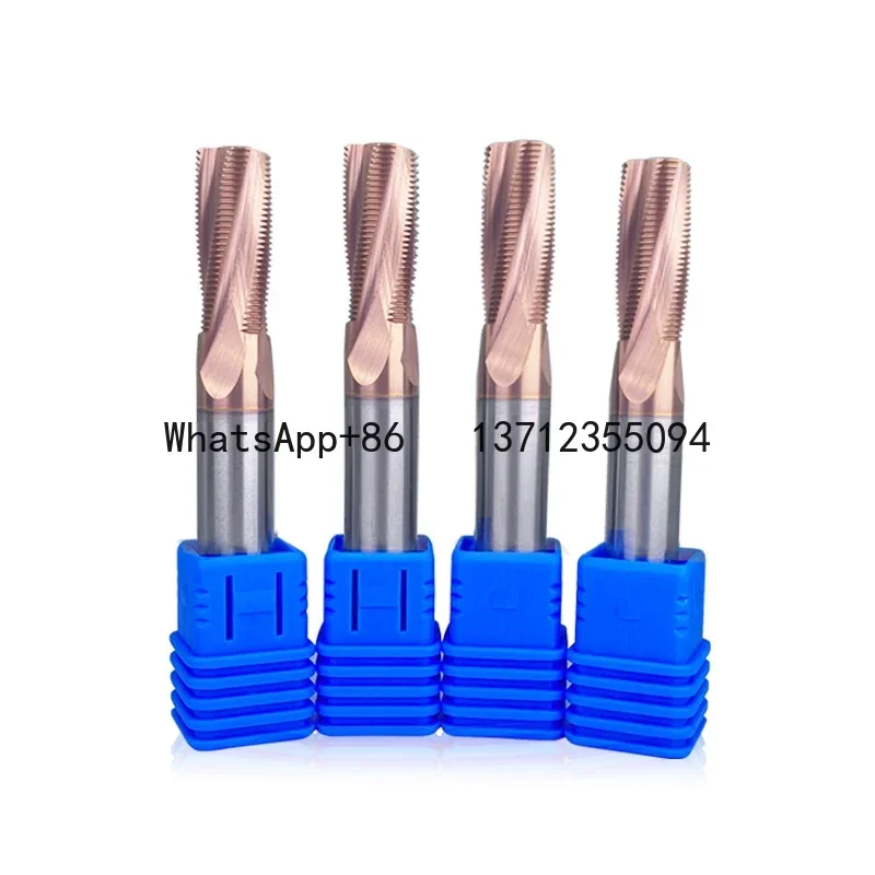 

Твердосплавная резьбовая фреза с ЧПУ 1 3 Полный зуб M1.2 M1.6 M2 M2.5 M3 M4 M5 M6 M8 M10 M12 Фрезерная резьба по стали