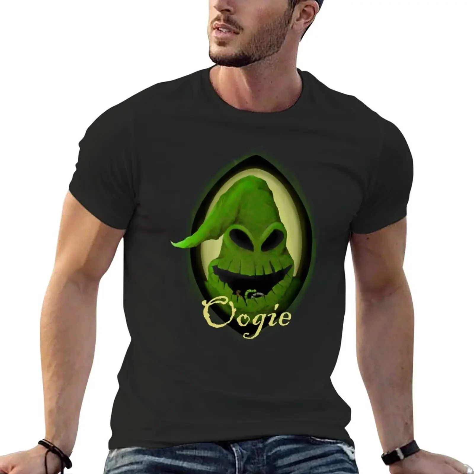 Oogie locket T-Shirt cute clothes basketball graphic tees T-shirt men