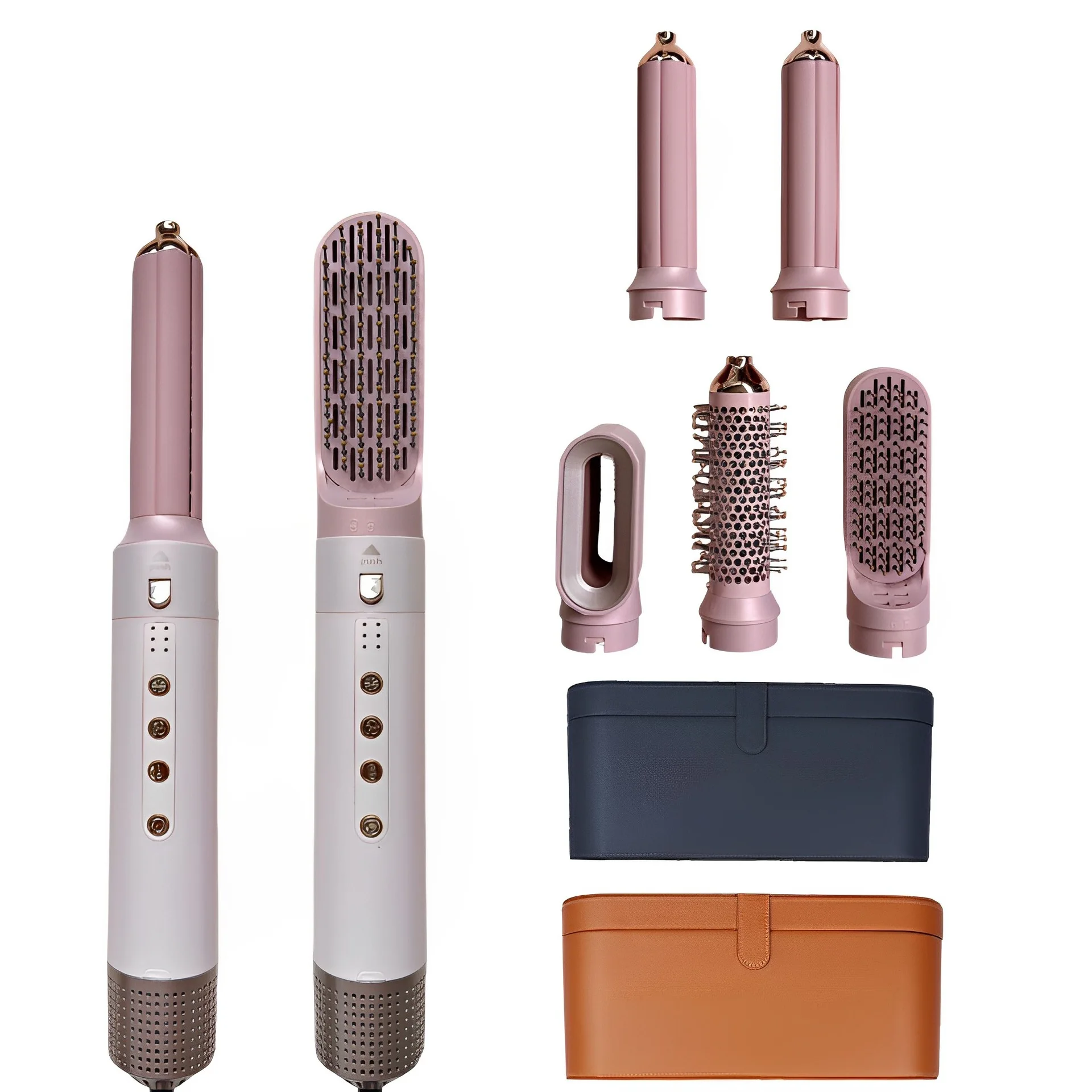 

Умный многофункциональный стайлер для волос Smart Library с настраиваемым цветом, BLDC-мотором, 5 в 1: фен для объема и укладки, инструменты для салонов красоты