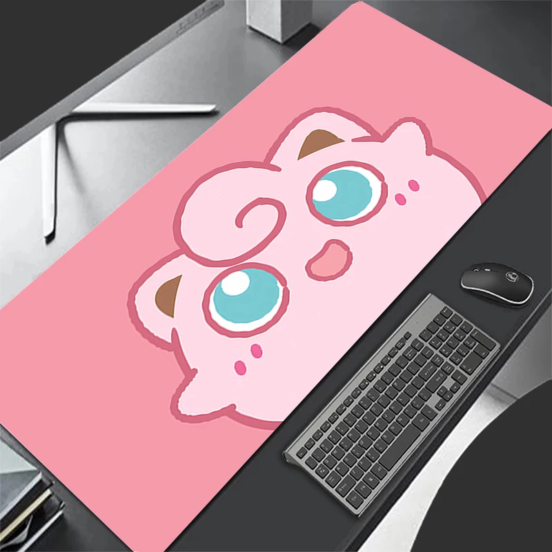 mouse-pads-acessorios-para-jogos-pc-gamer-xxl-anime-tapete-de-mesa-de-computador-portatil-varmilo-teclado-pads-p-pokemons-jigglypuff-mousepad