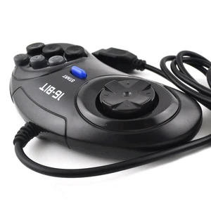 Gamepads arrested 9 pins for the video game console, 16 -bit controller for the genesis MD, nun with the support of the turbocharger 12 Main Sales Mega Drive Control - №10