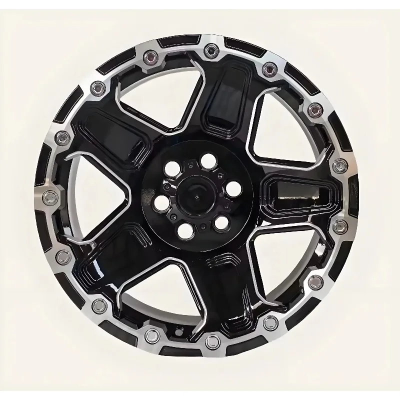 【2026】16/17/18/19/20/21/22/23/24 Inch 17x9j 20x9j 6x139.7 5x114.3/112 Star Design Off-Road Alloy Wheels For Chevrolet SUV Truck