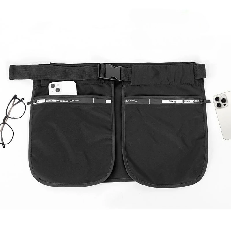 Outdoor Fitness Multi Pockets Adjustable Waist Bag Street Vendors Multifunctional Aprons Accessories Household Cleaning Cloth