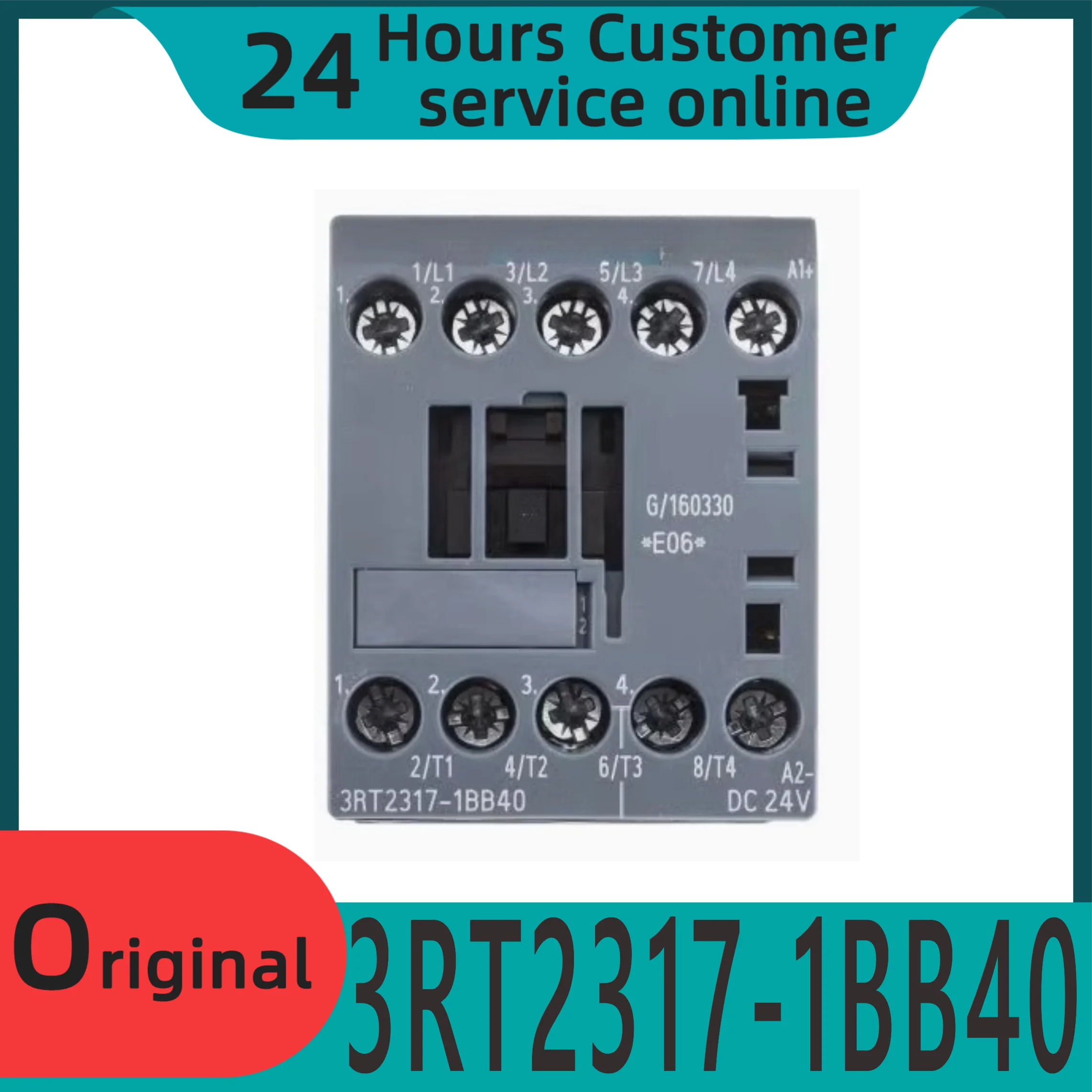 

New original 3RT2317-1BB40 3RT26 capacitor contactor 3RT23171BB40