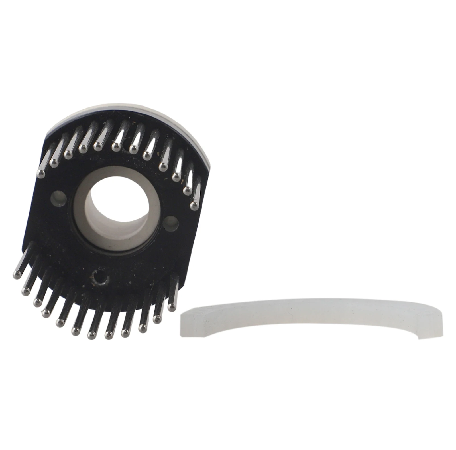 Replacement Character Frame Pin Wheel for MY380F Solid Ink Encoder Featuring 24 Pins with Rounded Tips to Prevent Damage