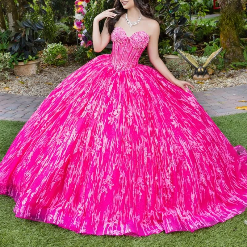 

Rose Red Ball Gown Quinceanera Dresses for Girls Lace Up Off the Shoulder Sequin Applique Lace Beads Tull Corset Vestidos De 15