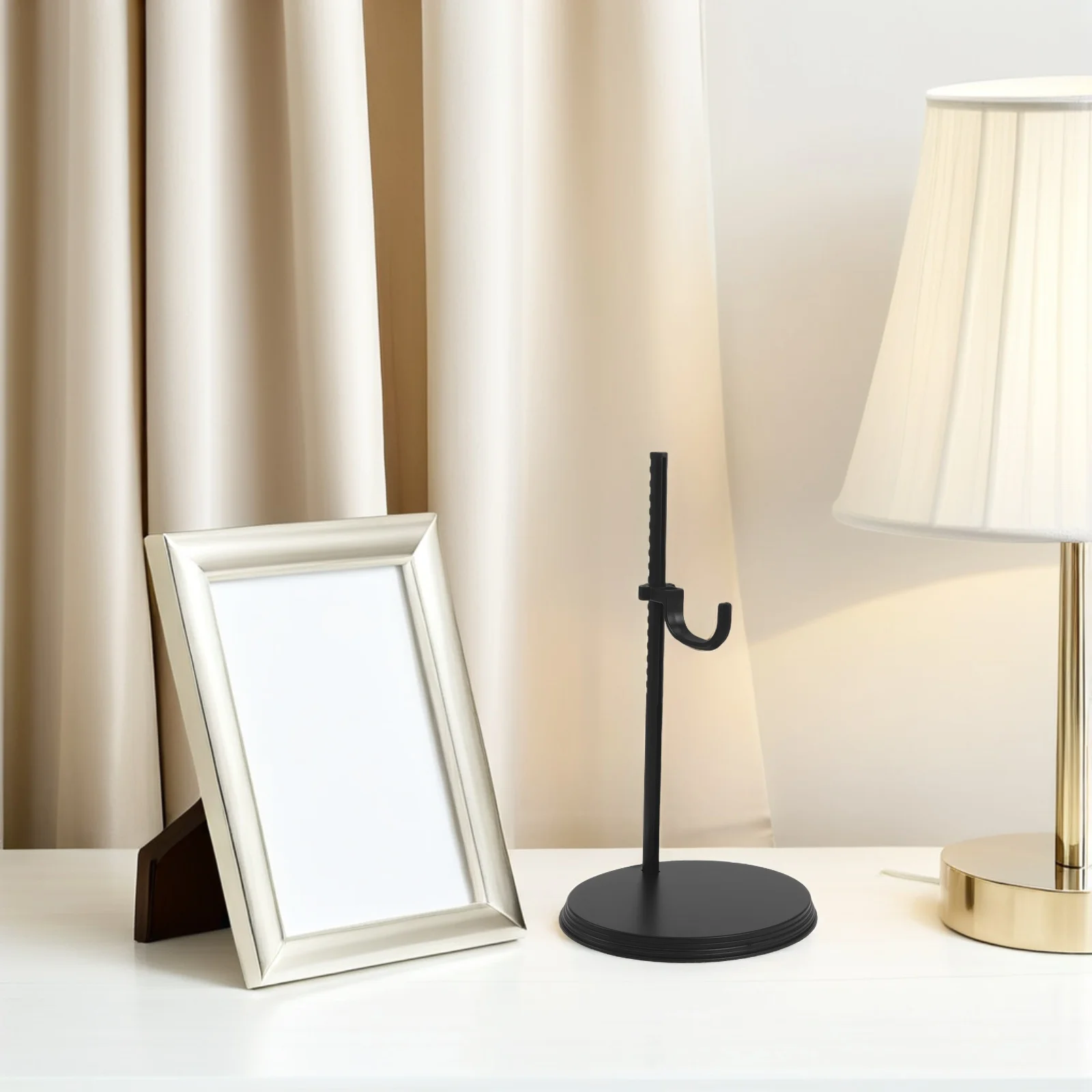 

Figure Stand 10cm to 30cm Adjustable Height Durable Support for Action Figures and Military Models