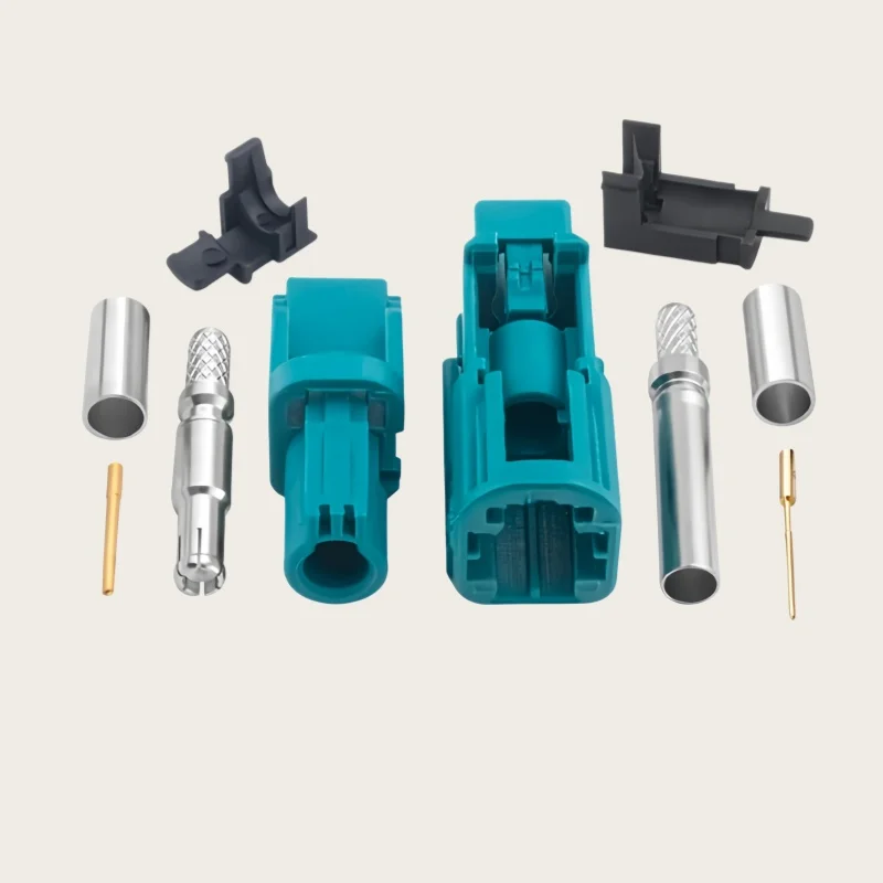 Rosen mini FAKRA male and female single cavity MINI fakra connector Z-type