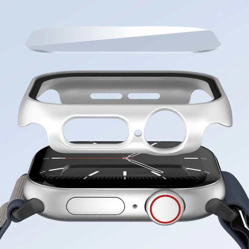 Vetro temperato + Cover per Apple watch Series 10 42mm 46mm Matte Hard PC Bumper Screen Protector Case IWatch 10 42/46 accessori