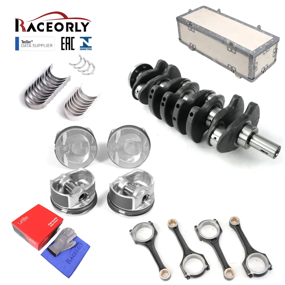 

RACEORLY Engine Crankshaft Rod Piston Set STD For Mercedes C200 E250 1.8T M271