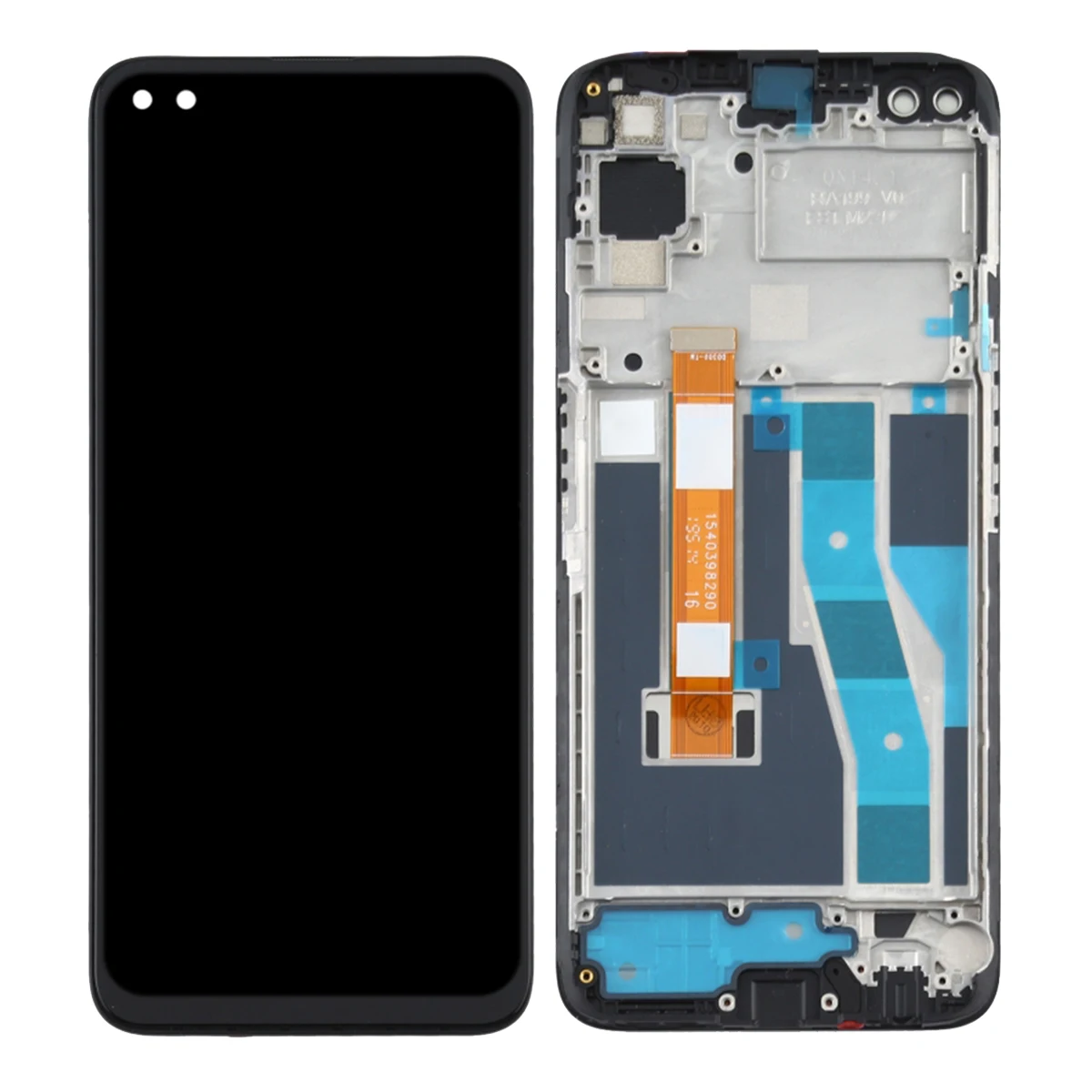 For Realme 6 Pro 6Pro RMX2061 RMX2063 LCD Display Screen Touch Digitizer With Frame For OPPO Realme6 RMX2001 LCD