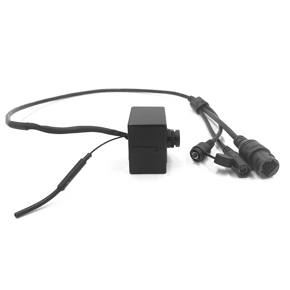 

1/3" CMOS 4MP WIFI & SD Card 128G IP 41*41mm Square Metal Network Camera 1.56mm Fisheye Lens Wide Angle for Kiosk ATM AI Machine