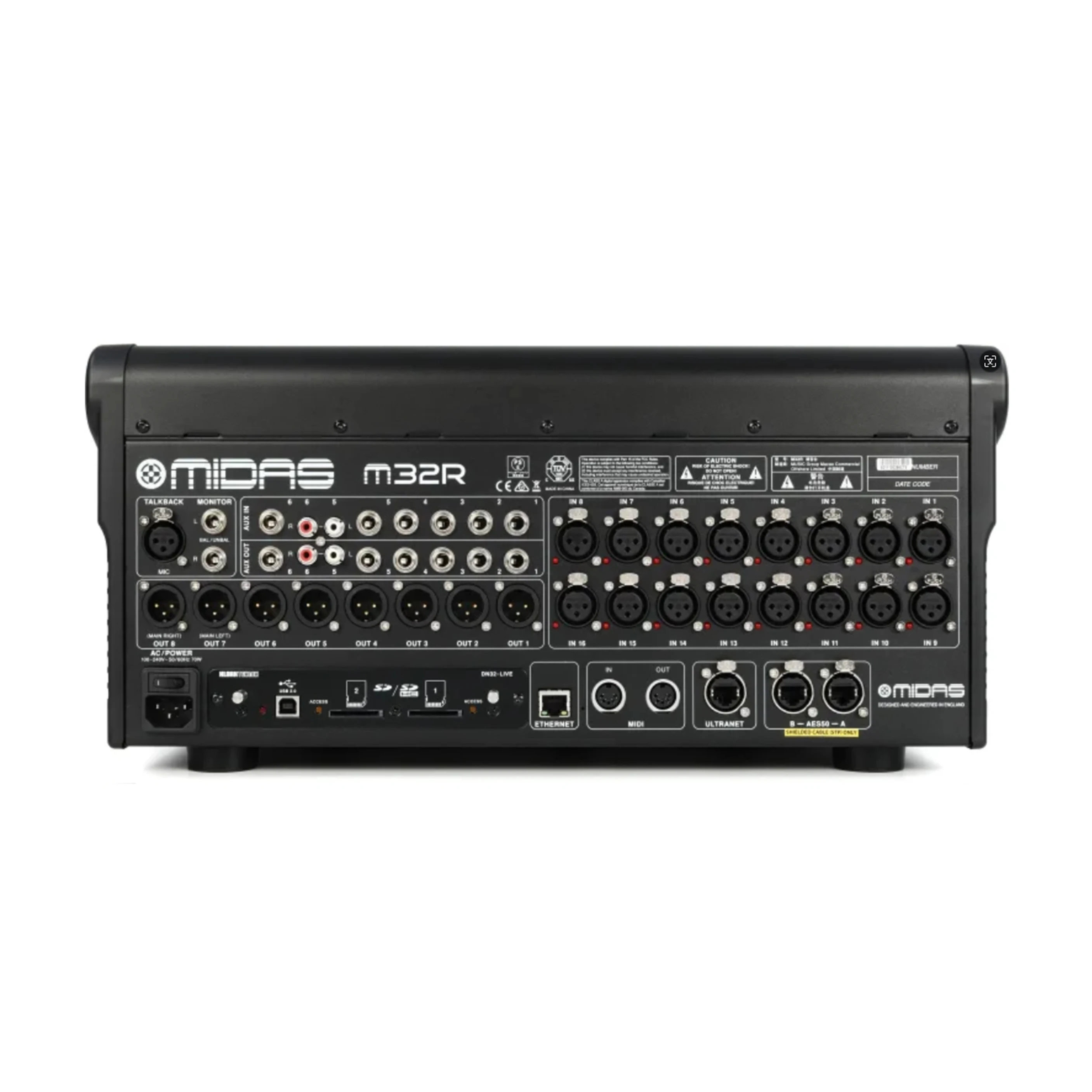 Midas M32R LIVE Mixer digital de 40 canais
