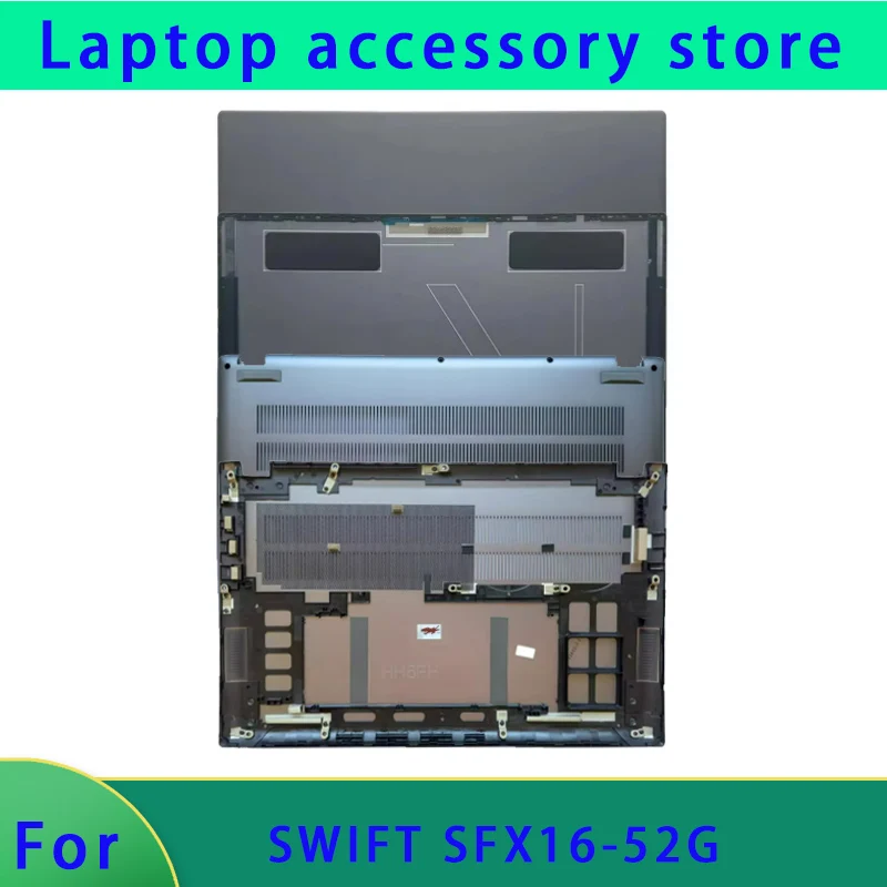 

Новый и подходит для ноутбука SWIFT SFX16-52G, задняя крышка ЖК-дисплея, верхняя крышка, AM3TP000510, металлический корпус, корпус ABCD