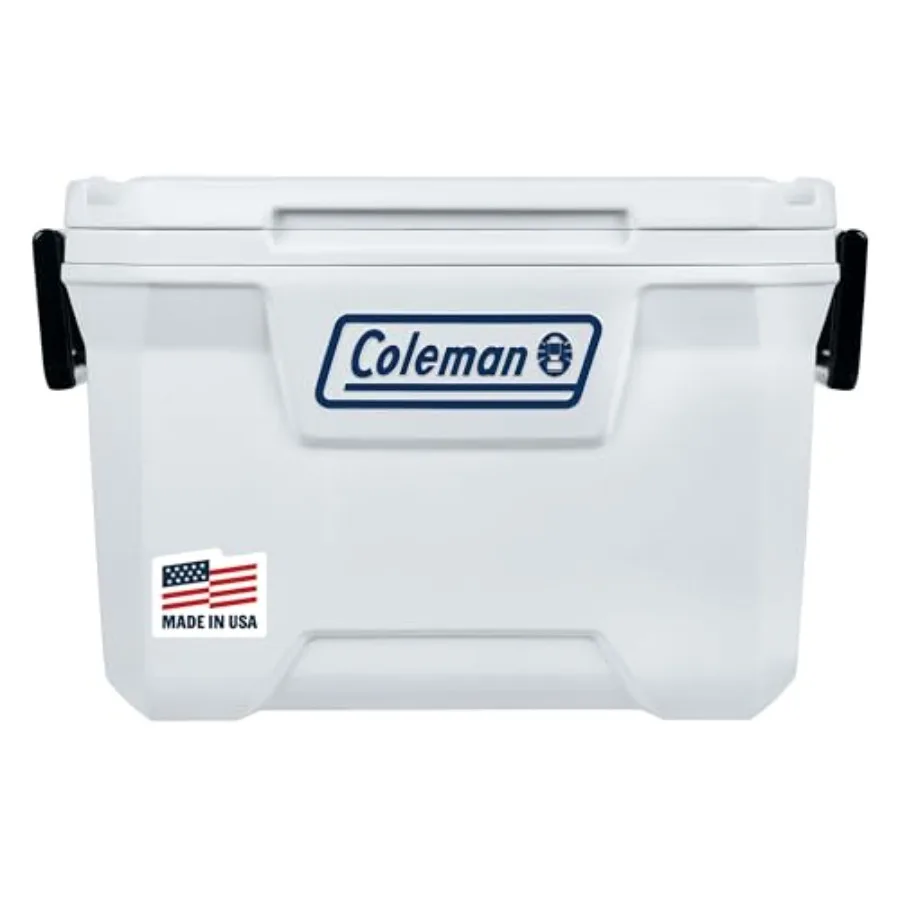 

Marine Cooler with Fully Insulated UV Guard Lid and Body Keeps Ice for 3+ Days Great for Boating and Fishing // Options