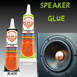 15/50ML Black / Clear BIGLU Loud Speaker Repair Glue Foam Side Dust Cap Rubber Edge Cone Basin Strong Adhesive