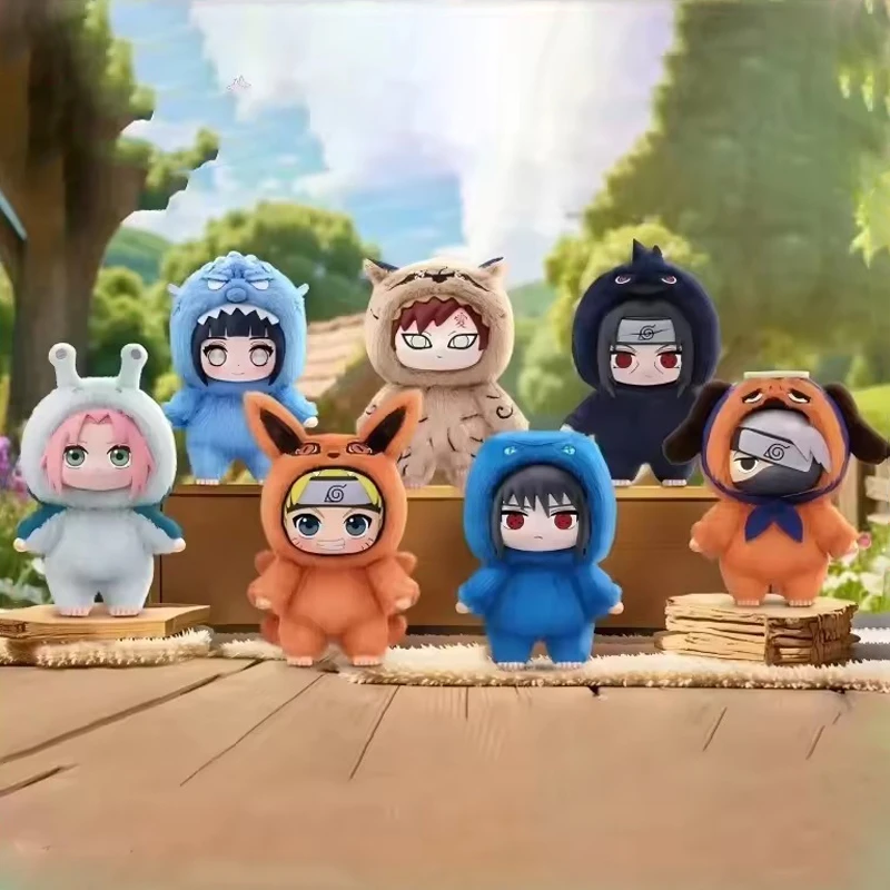

Authentic Eaki Naruto Shippuden Beast Party Series Plush Blind Box Cute Pendant Doll Surprise Mystery Box Ornament Boy Girl Gift
