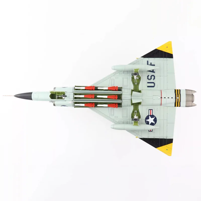 Diecast 1:72 Scale F-102A United States Air Force Alloy Finished Simulation Model Static Decoration Souvenir Gifts For Adult