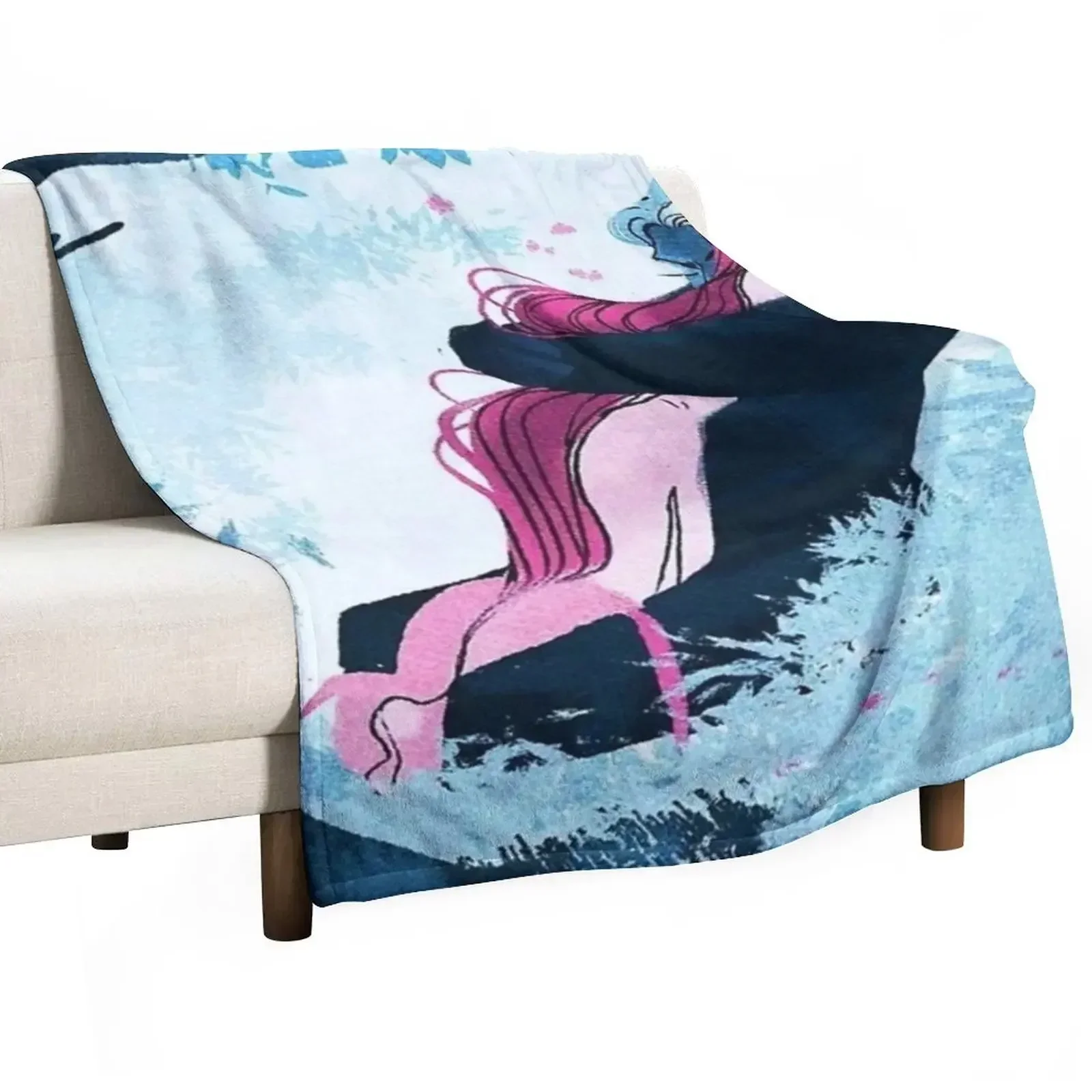 Lore olympus Throw Blanket Decorative Sofas Luxury Brand christmas gifts Blankets