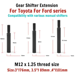 Part Name Shift Knob Extender Extension Lever Options Easy Installation Onstruction Options Specifications Thread