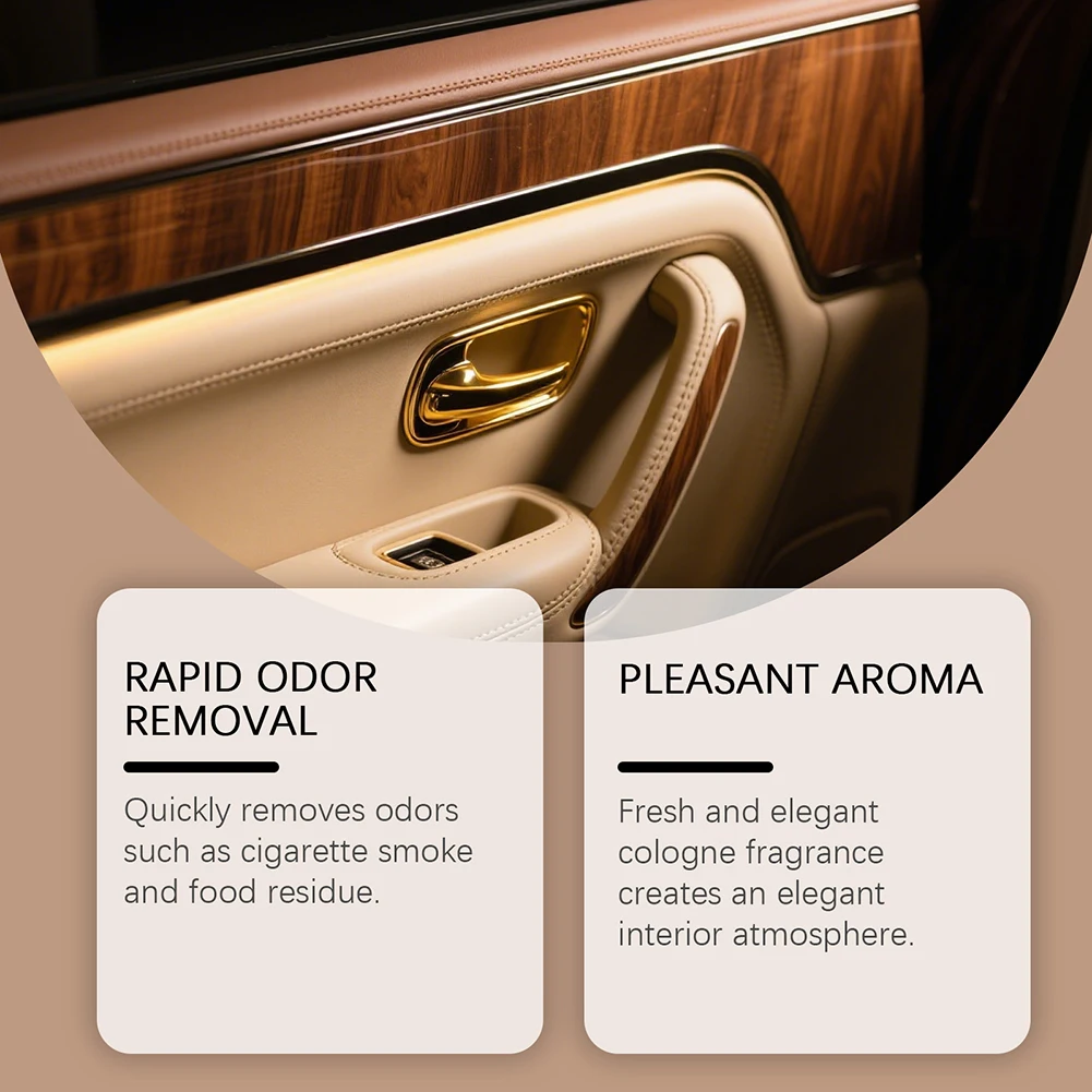 Cologne Scented Car Airs Freshener Long Lasting Enhance Car Interior, Sophisticated Daily Commute Refresher