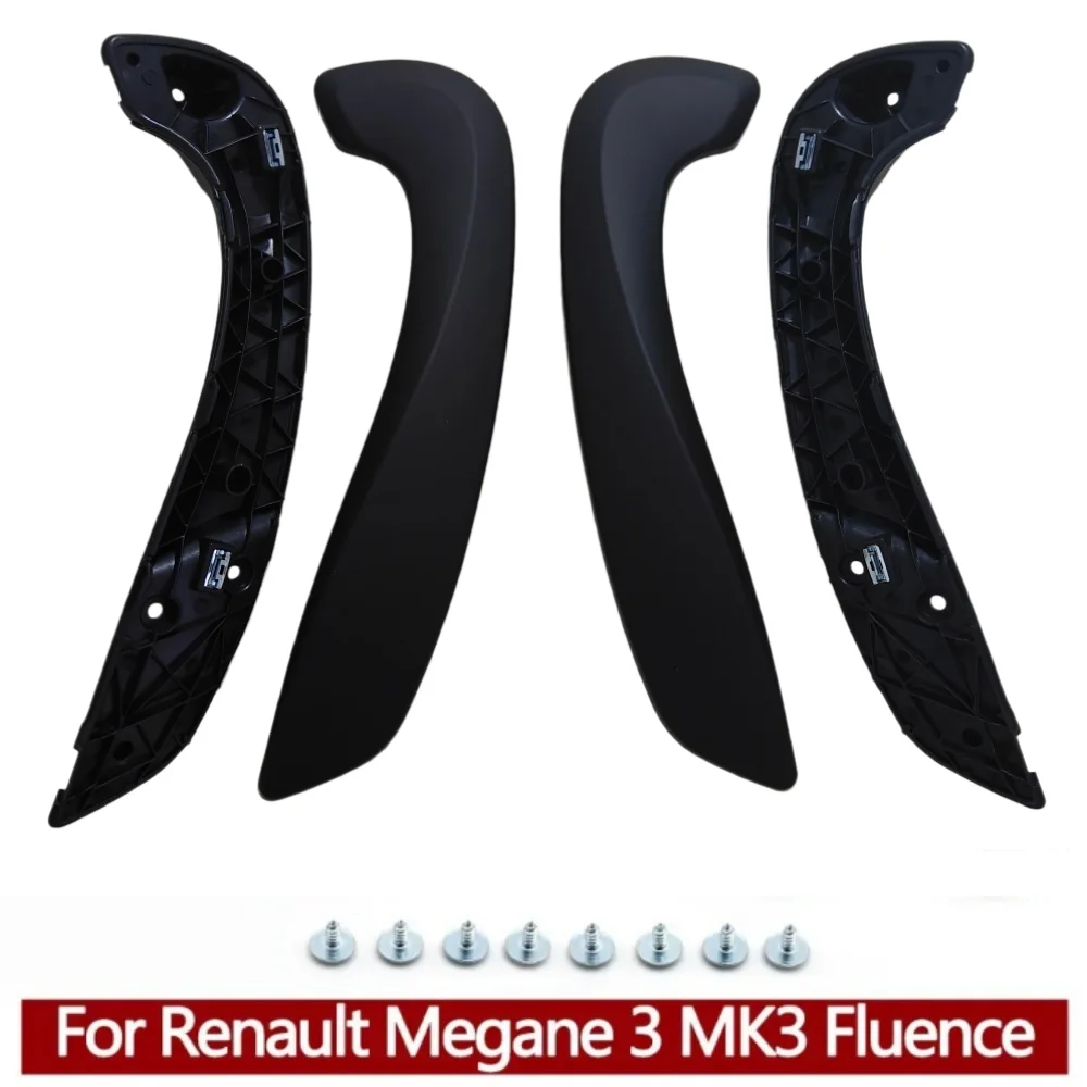 

Black Interior Car Front Left Right Door Handle For Renault Megane 3 III Fluence 2008-2016 809600015R 197012651 809540001R