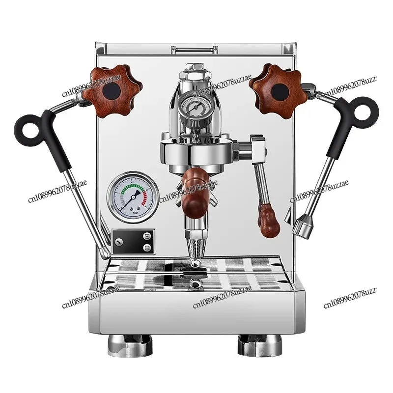 

Коммерческая кофемашина с двойным бойлером, паровая полуавтоматическая кофемашина высокого давления для эспрессо