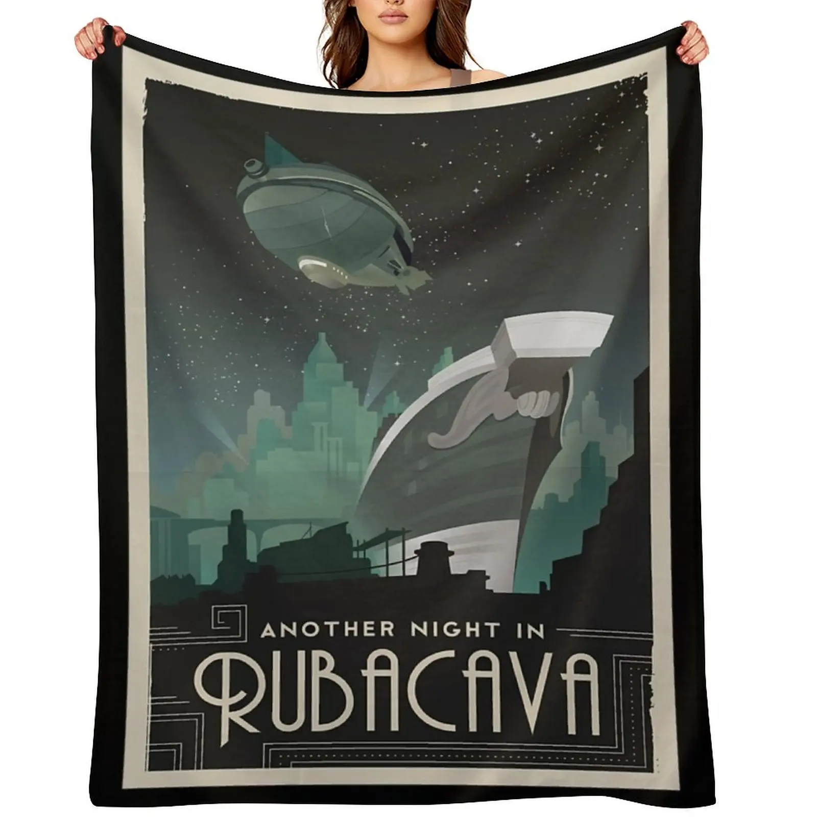 

Grim Fandango Travel s - Rubacava Throw Blanket Thermals For Travel Vintage Thins halloween Blankets