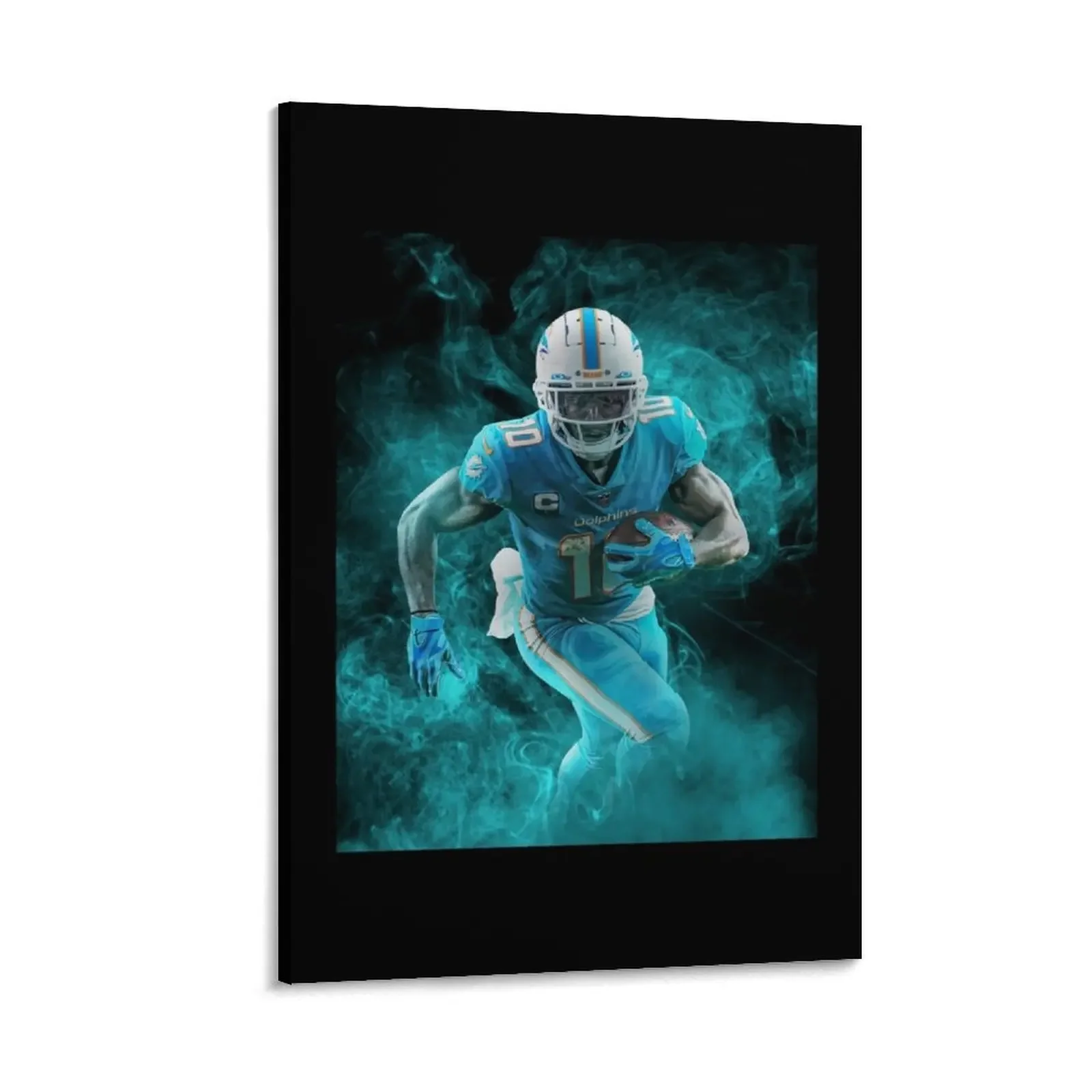 

Tyreek Hill Miami Sports Art Canvas Painting canvas wall decoration Paintings on the wall anime