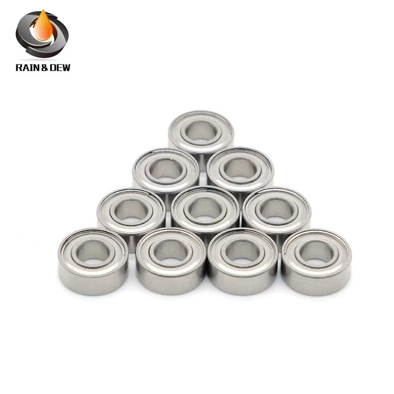 Micro-bearing Stainless Steel Bearing 10PCS S683ZZ S684ZZ S685ZZ S686ZZ S687ZZ S688ZZ S689ZZ Silent Small Bearing