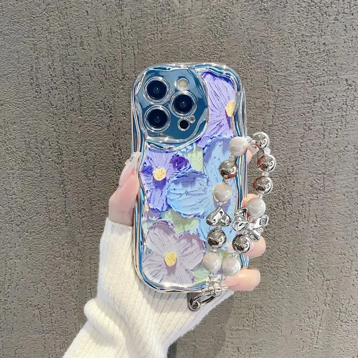 Oil painting flowers Phone Case For Samsung Galaxy A55 A35 A25 A15 A54 A24 A33 A34 A73 5G A32 A51 A52 A53 A71 A72 A30 A50 soft