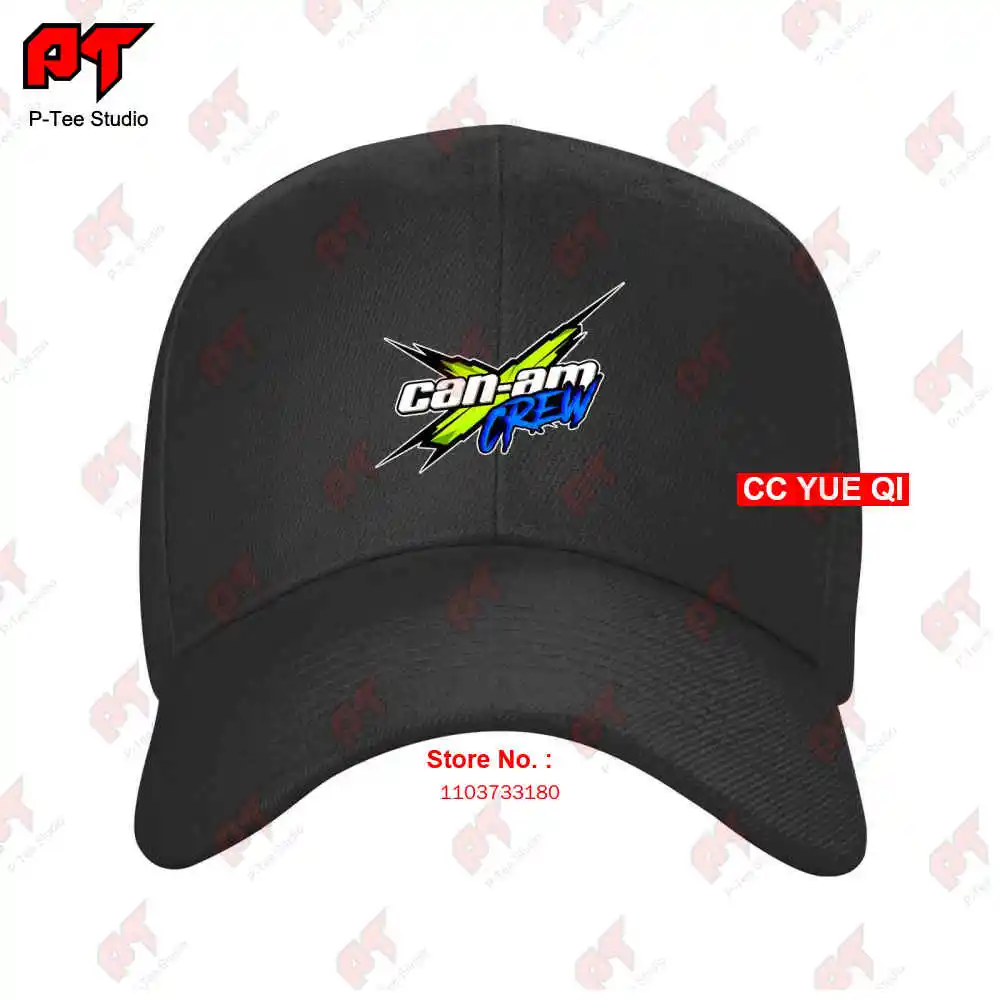 Can Am Crew Brp Maverick X3 Sport Atv Logo Offroad Racing Team Rotax Baseball Caps Truck Cap F5KW